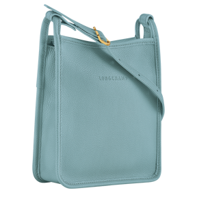 Le Foulonné S Crossbody bag Eucalyptus - Leather