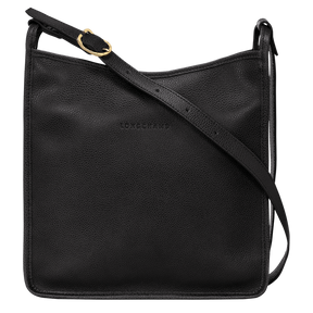 Le Foulonné M Crossbody bag Black - Leather