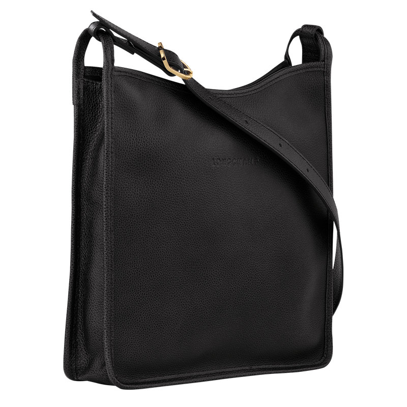 Le Foulonné M Crossbody bag Black - Leather
