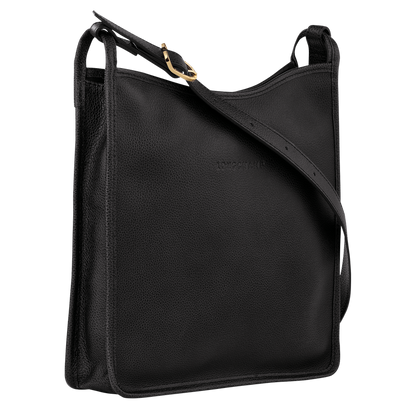 Le Foulonné M Crossbody bag Black - Leather