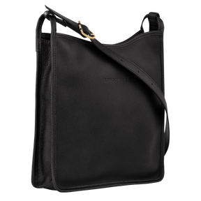Le Foulonné M Crossbody bag Black - Leather