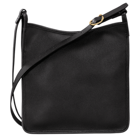 Le Foulonné M Crossbody bag Black - Leather