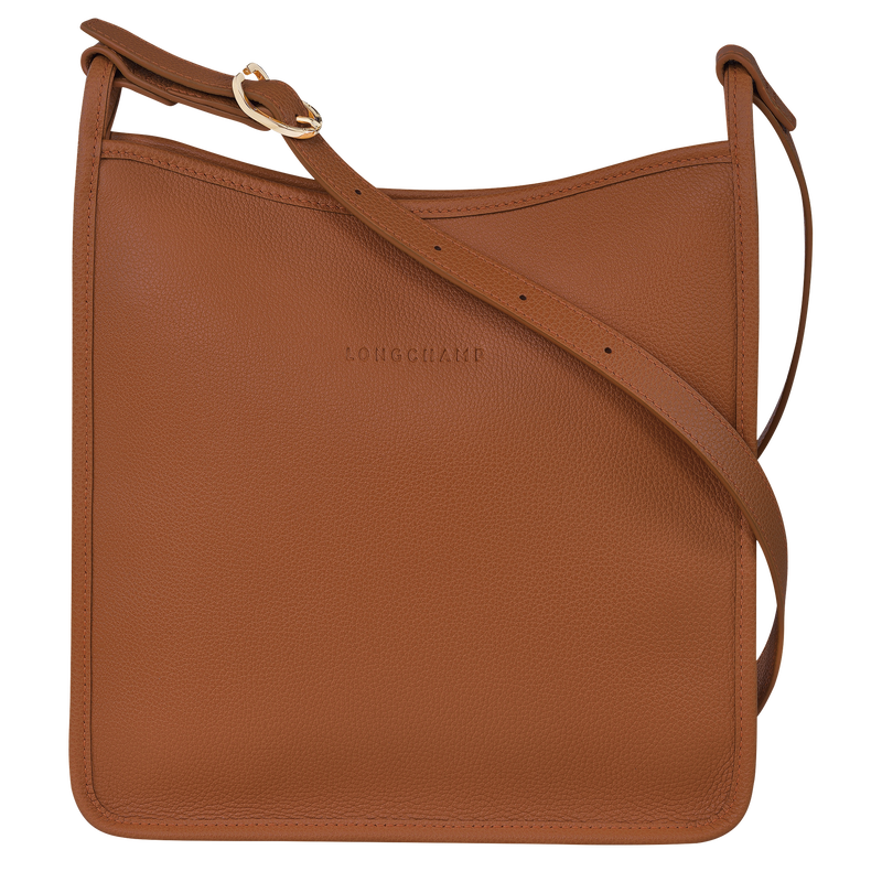 Le Foulonné M Crossbody bag Caramel - Leather