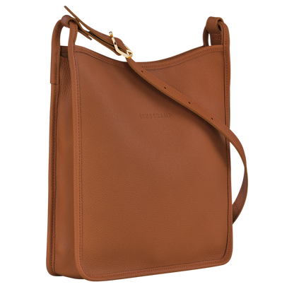 Le Foulonné M Crossbody bag Caramel - Leather