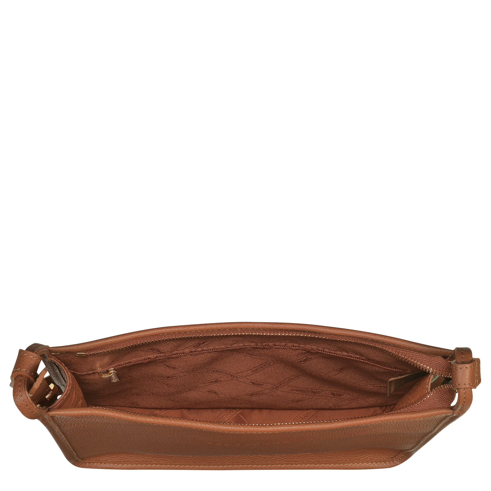 Le Foulonné M Crossbody bag Caramel - Leather