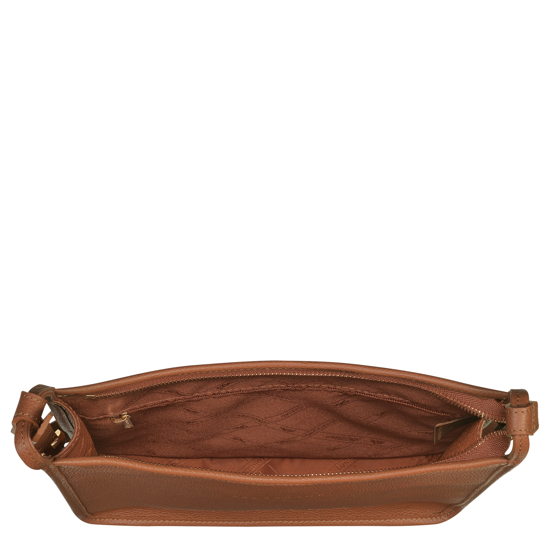 Le Foulonné M Crossbody bag Caramel - Leather
