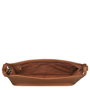 Le Foulonné M Crossbody bag Caramel - Leather