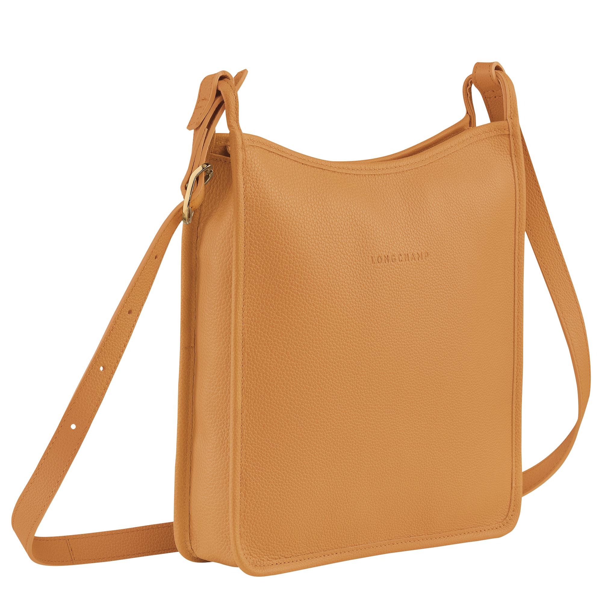 Le Foulonné M Crossbody bag Walnut - Leather