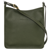 Le Foulonné M Crossbody bag Khaki - Leather