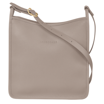 Le Foulonné M Crossbody bag Turtledove - Leather