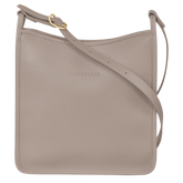 Le Foulonné M Crossbody bag Turtledove - Leather