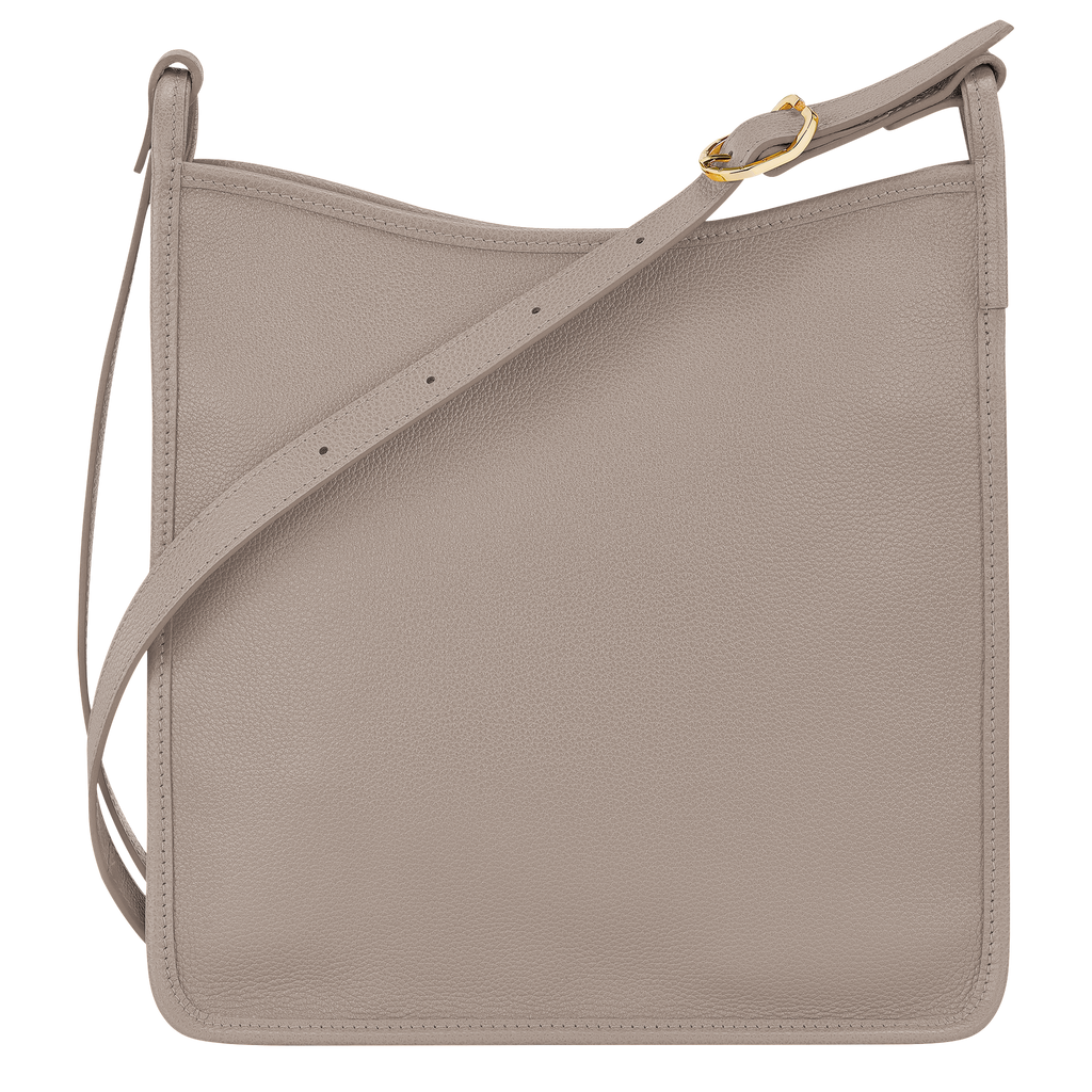 Le Foulonné M Crossbody bag Turtledove - Leather