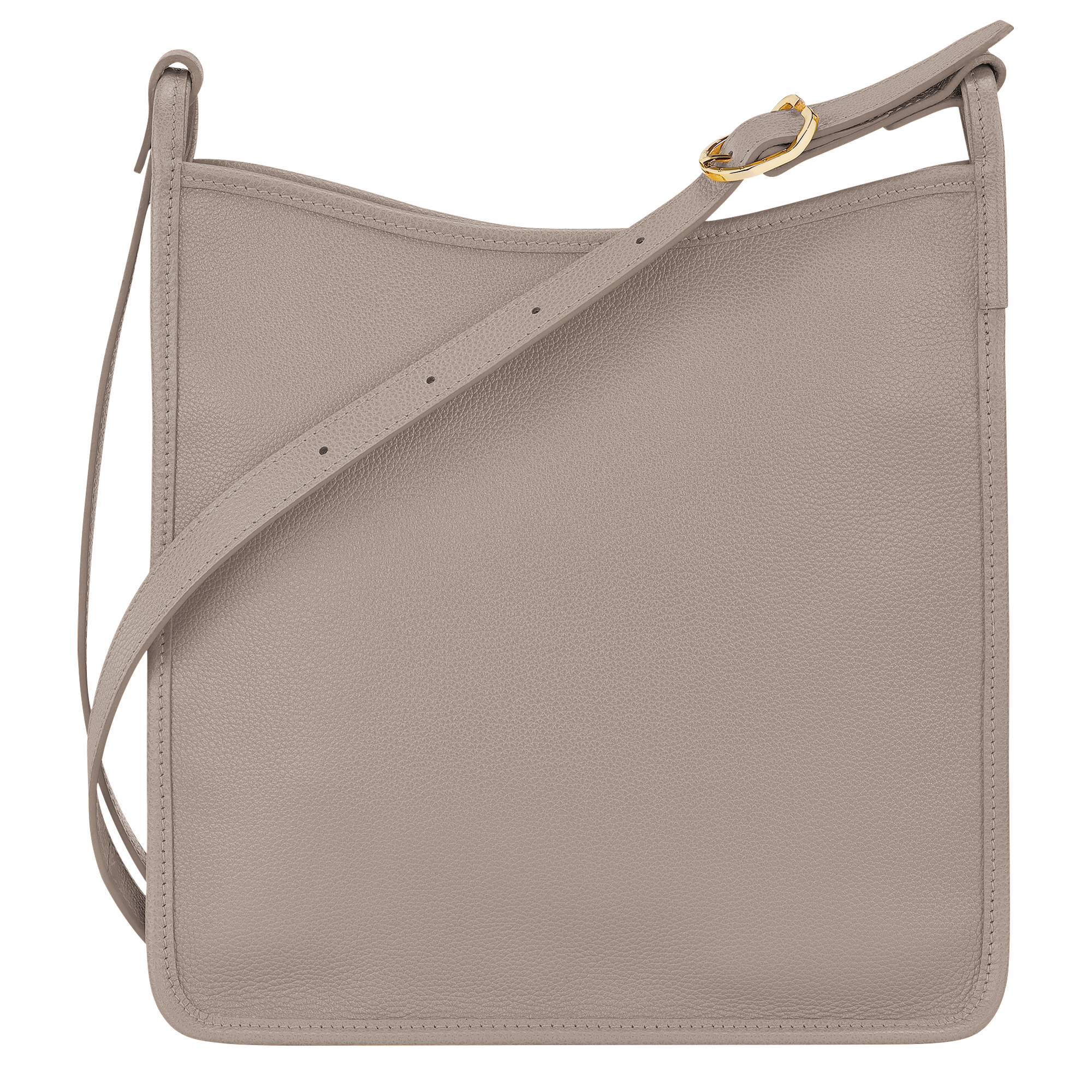 Le Foulonné M Crossbody bag Turtledove - Leather