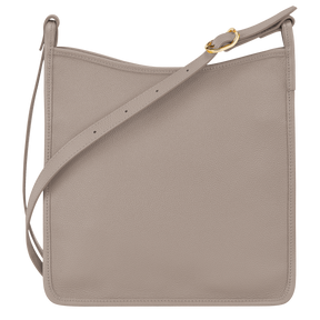 Le Foulonné M Crossbody bag Turtledove - Leather