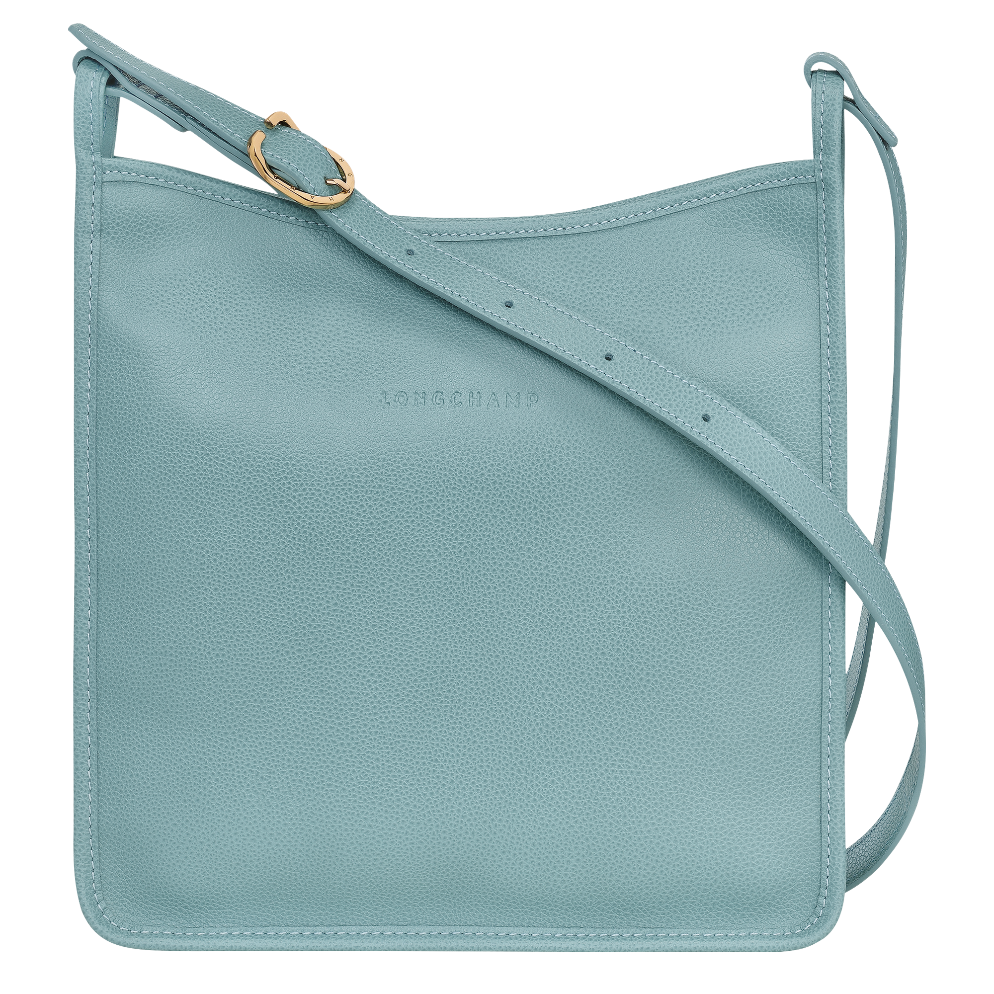 Le Foulonné M Crossbody bag Eucalyptus - Leather
