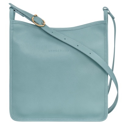 Le Foulonné M Crossbody bag Eucalyptus - Leather