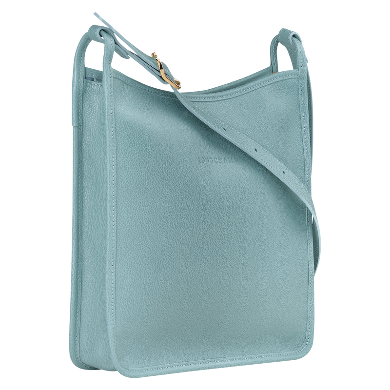 Le Foulonné M Crossbody bag Eucalyptus - Leather