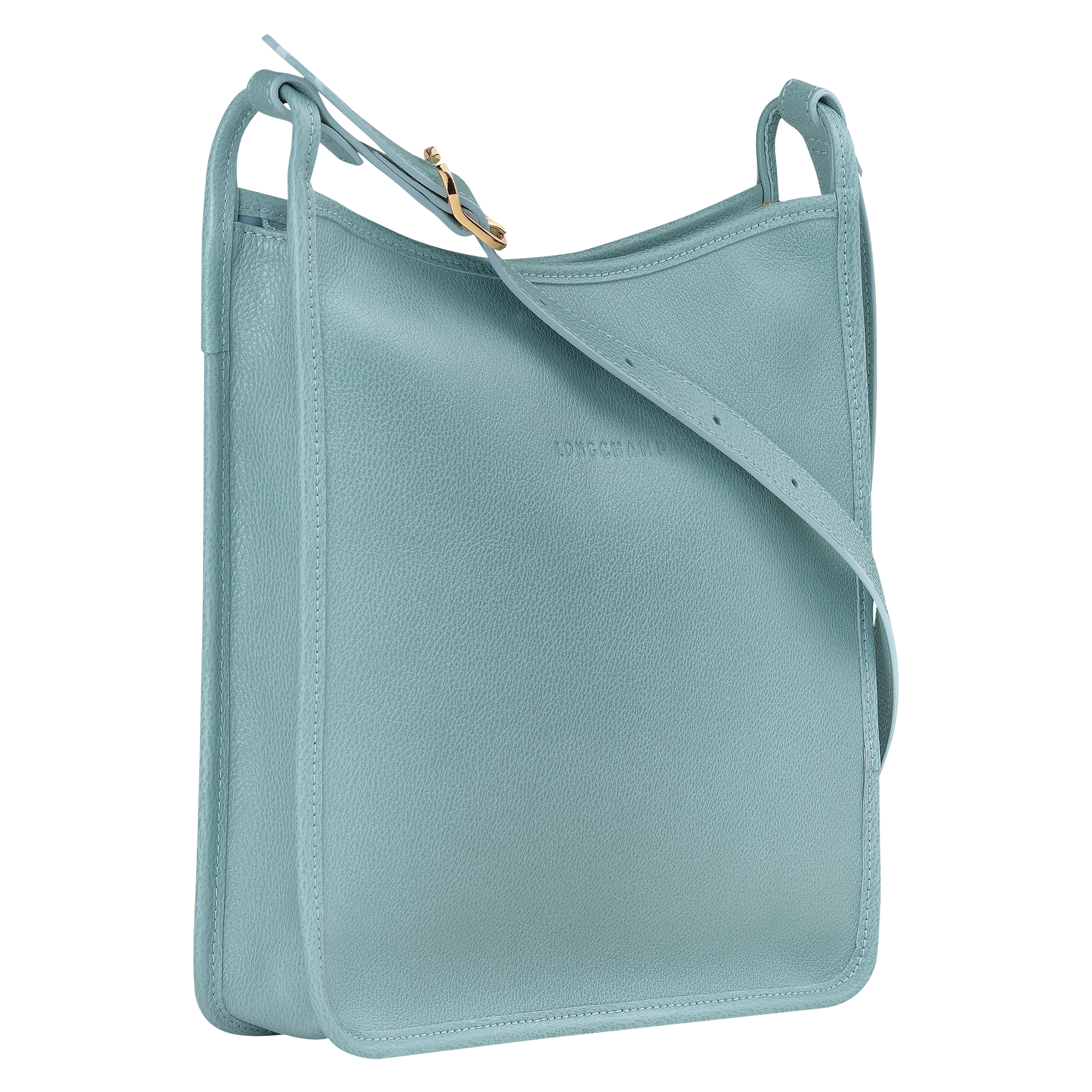 Le Foulonné M Crossbody bag Eucalyptus - Leather