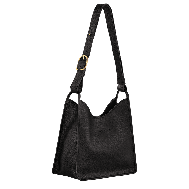 Le Foulonné M Hobo bag Black - Leather