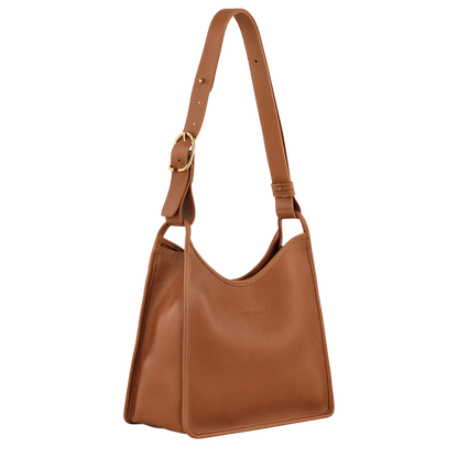 Le Foulonné M Hobo bag Caramel - Leather