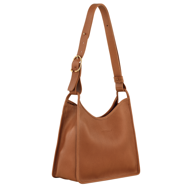 Le Foulonné M Hobo bag Caramel - Leather