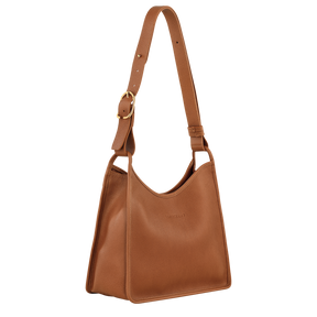 Le Foulonné M Hobo bag Caramel - Leather