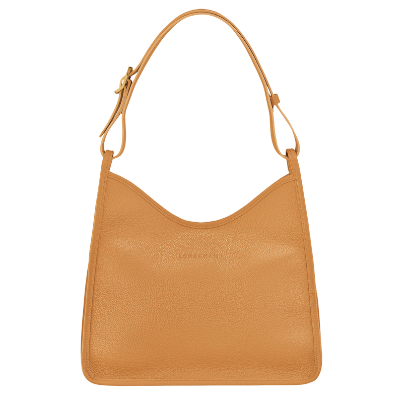 Le Foulonné M Hobo bag Walnut - Leather