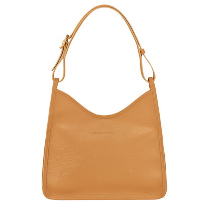Le Foulonné M Hobo bag Walnut - Leather