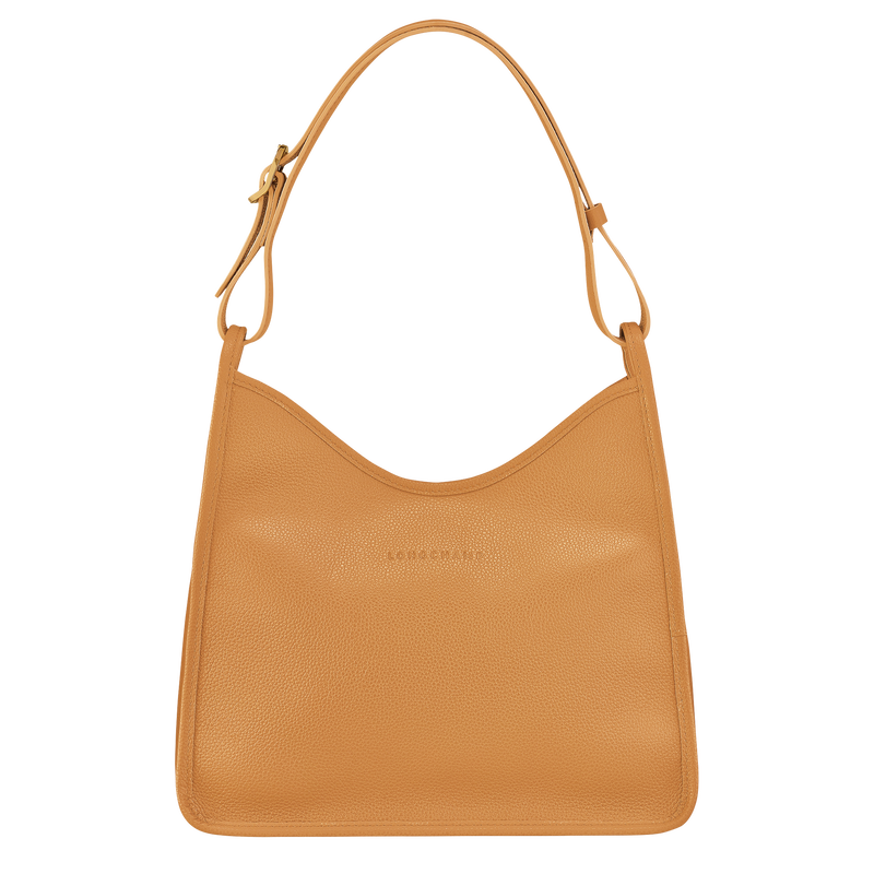 Le Foulonné M Hobo bag Walnut - Leather