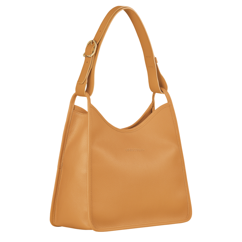 Le Foulonné M Hobo bag Walnut - Leather