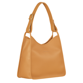 Le Foulonné M Hobo bag Walnut - Leather