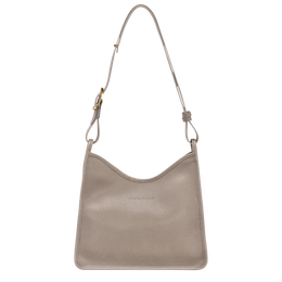 Le Foulonné M Hobo bag Turtledove - Leather