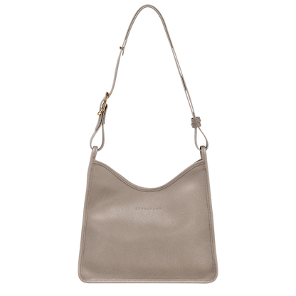 Le Foulonné M Hobo bag Turtledove - Leather