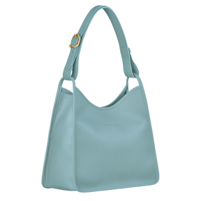 Le Foulonné M Hobo bag Eucalyptus - Leather