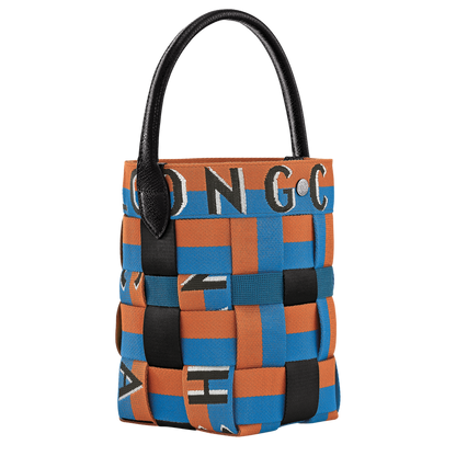 Re-Play XS Bucket bag Cedar/Walnut - Canvas