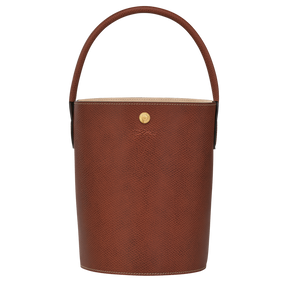 Épure S Bucket bag Brown - Leather