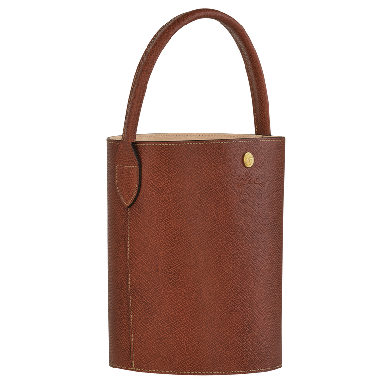 Épure S Bucket bag Brown - Leather
