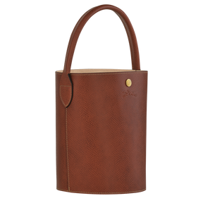 Épure S Bucket bag Brown - Leather