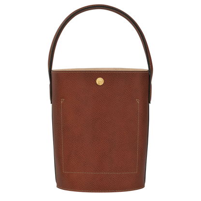 Épure S Bucket bag Brown - Leather