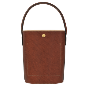 Épure S Bucket bag Brown - Leather