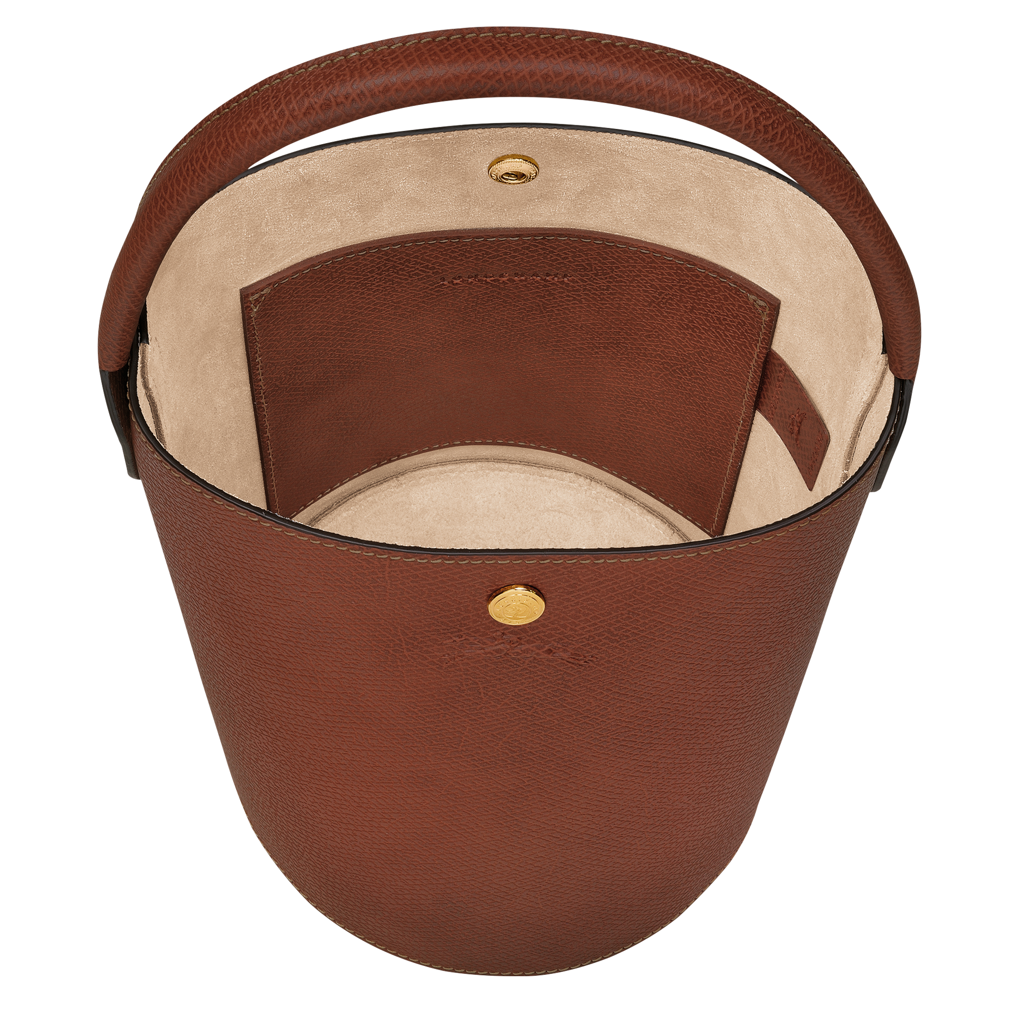Épure S Bucket bag Brown - Leather
