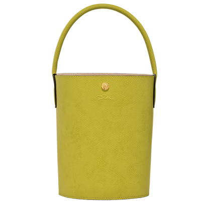 Épure S Bucket bag Kiwi Green - Leather