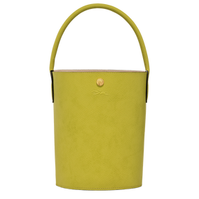 Épure S Bucket bag Kiwi Green - Leather