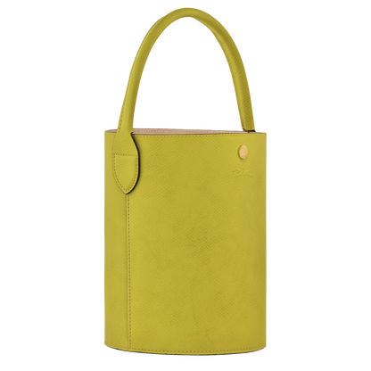 Épure S Bucket bag Kiwi Green - Leather