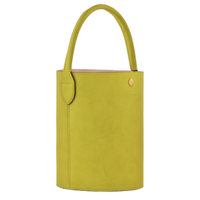 Épure S Bucket bag Kiwi Green - Leather