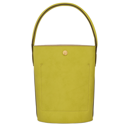 Épure S Bucket bag Kiwi Green - Leather