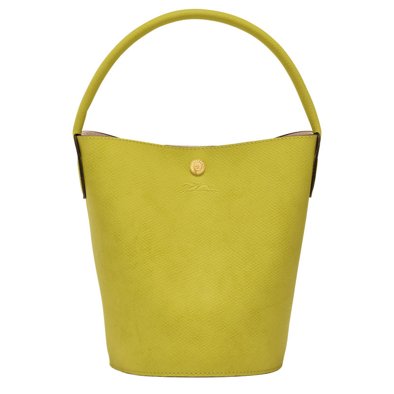 Épure S Bucket bag Kiwi Green - Leather