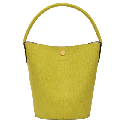 Épure S Bucket bag Kiwi Green - Leather