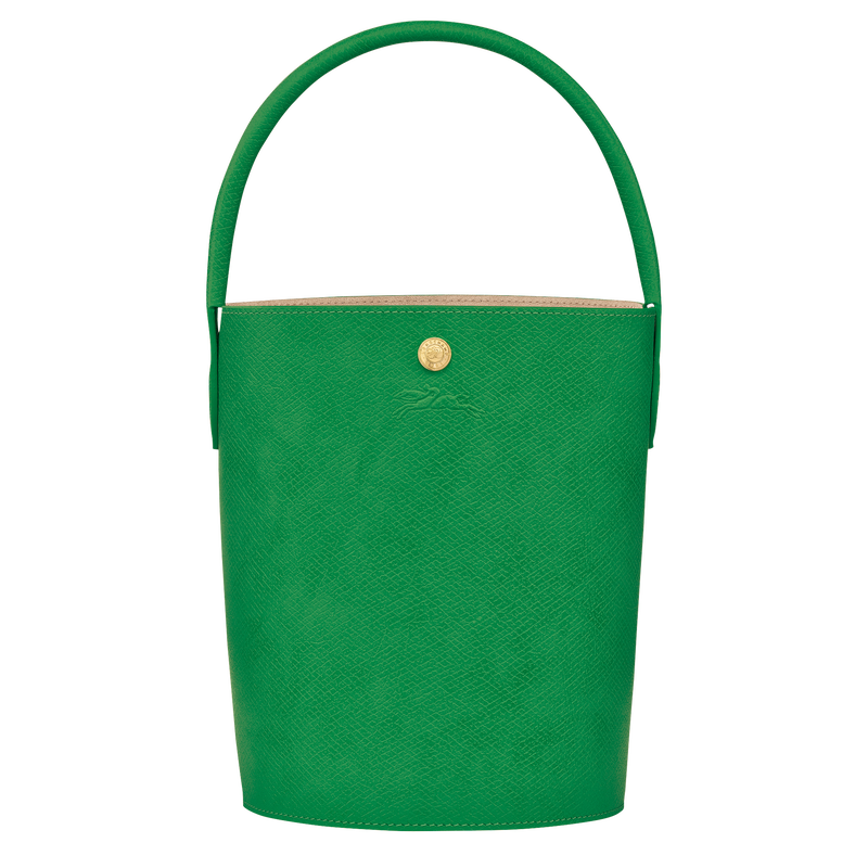 Épure S Bucket bag Green - Leather