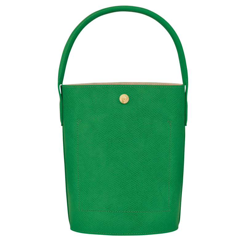 Épure S Bucket bag Green - Leather